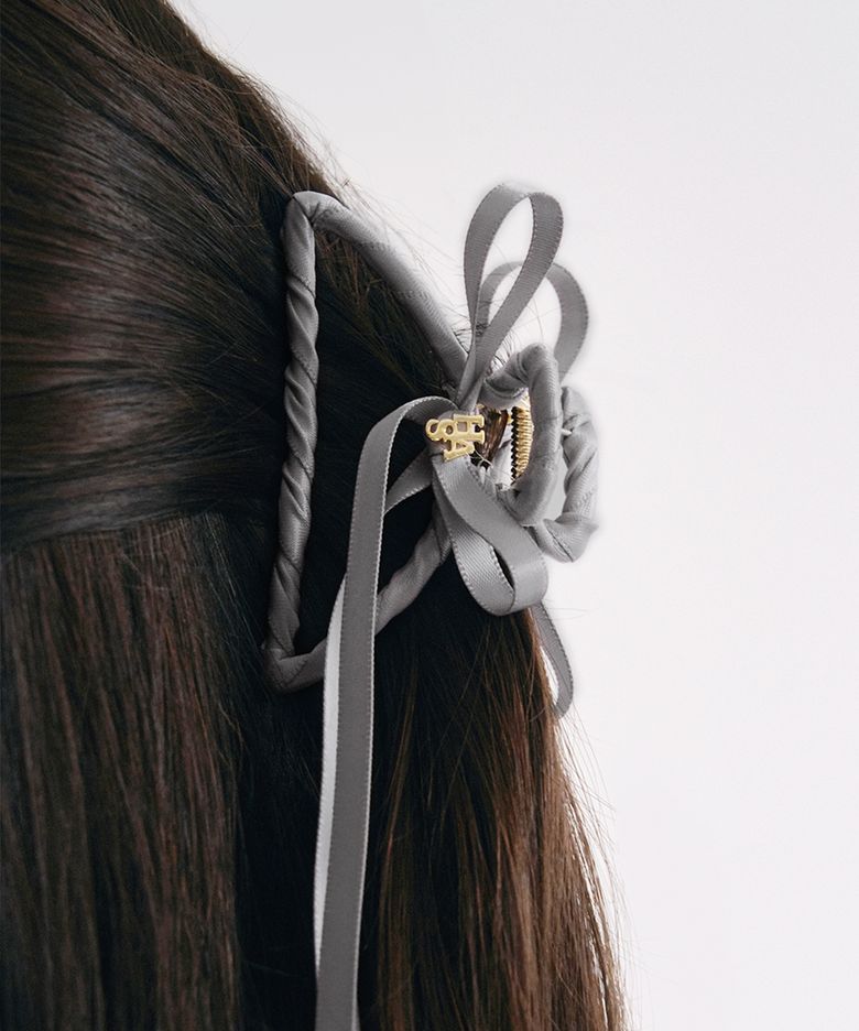 HSU012 Long tail ribbon hair clip
