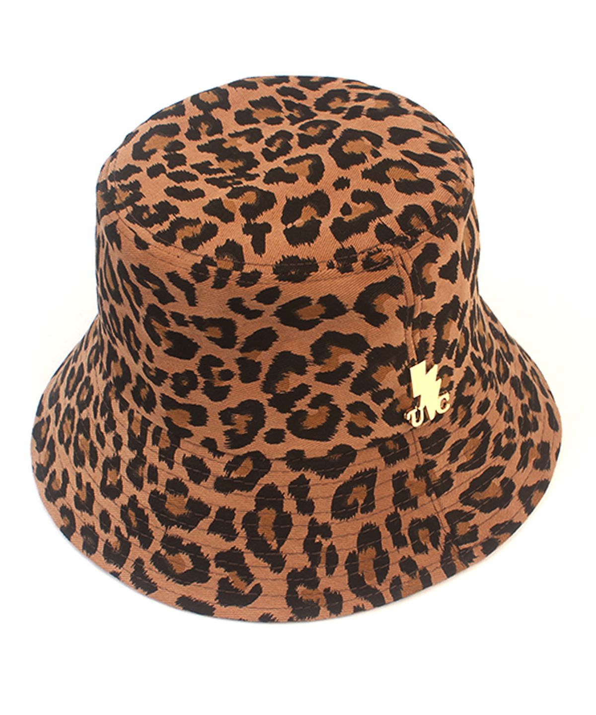유니버셜 케미스트리(UNIVERSAL CHEMISTRY) Leopard Drop Bucket Hat 레오파드버킷햇