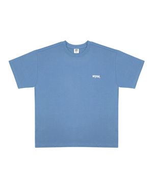 에센셜 로고 티셔츠 (인디고)