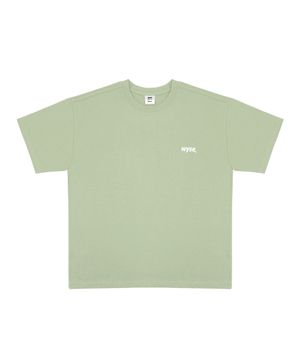 에센셜 로고 티셔츠 (라이트 그린)