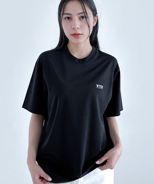 쿨링 어센틱 로고 반팔티 (블랙)
