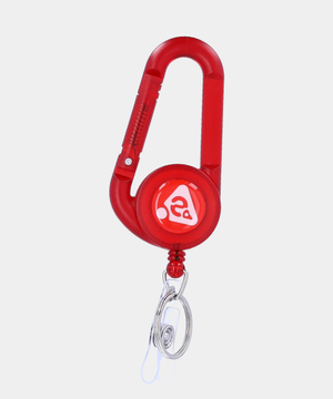 와이어 카라비너 레드