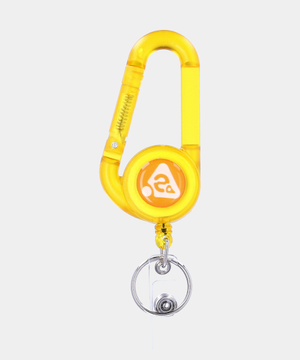 와이어 카라비너 옐로우