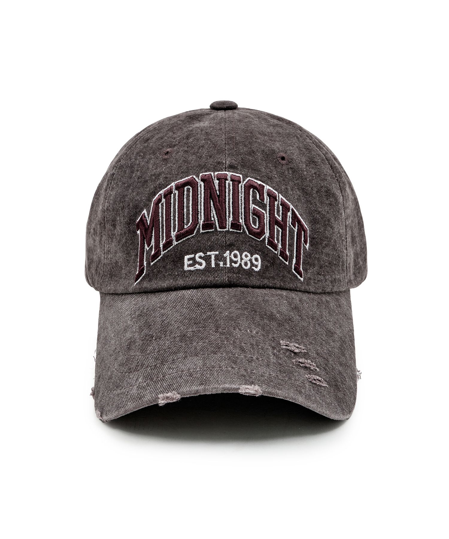 MIDNIGHT MOVE☆DAMAGE CAP MUSINSA | MIDNIGHT MOVE damage cap (brown)