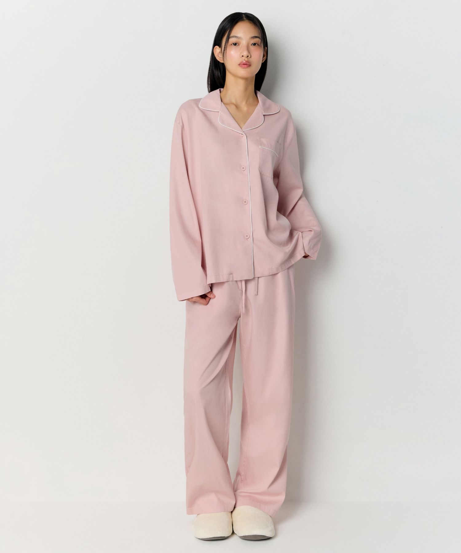 MUSINSA MUSINSA STANDARD WOMAN Women's Cotton Modal Pajama Set