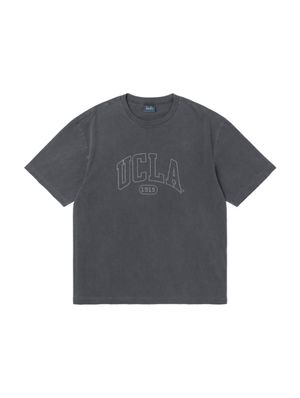 피그먼트 빅로고 반팔 티셔츠[GREY](UA6ST12_35)