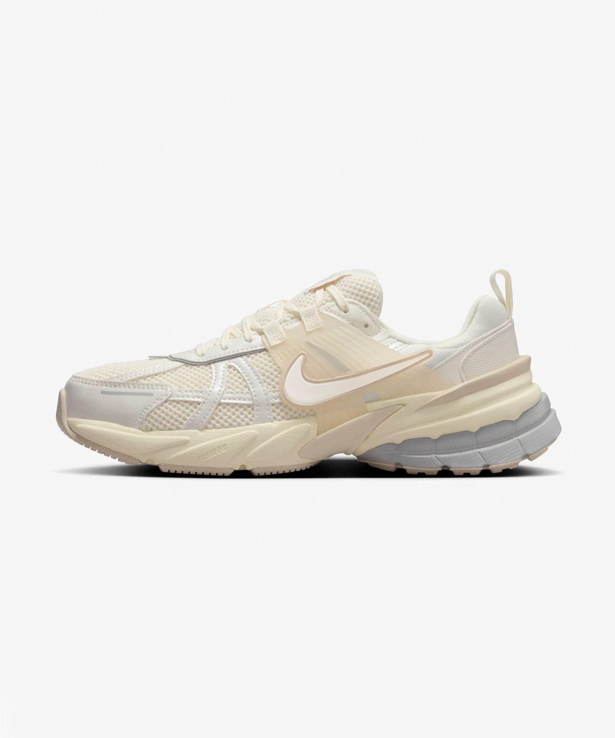 나이키(NIKE) V2K 런 W - 페일 아이보리:코코넛 밀크:샌드 드리프트:라이트 스모크 그레이 / HQ1512-110