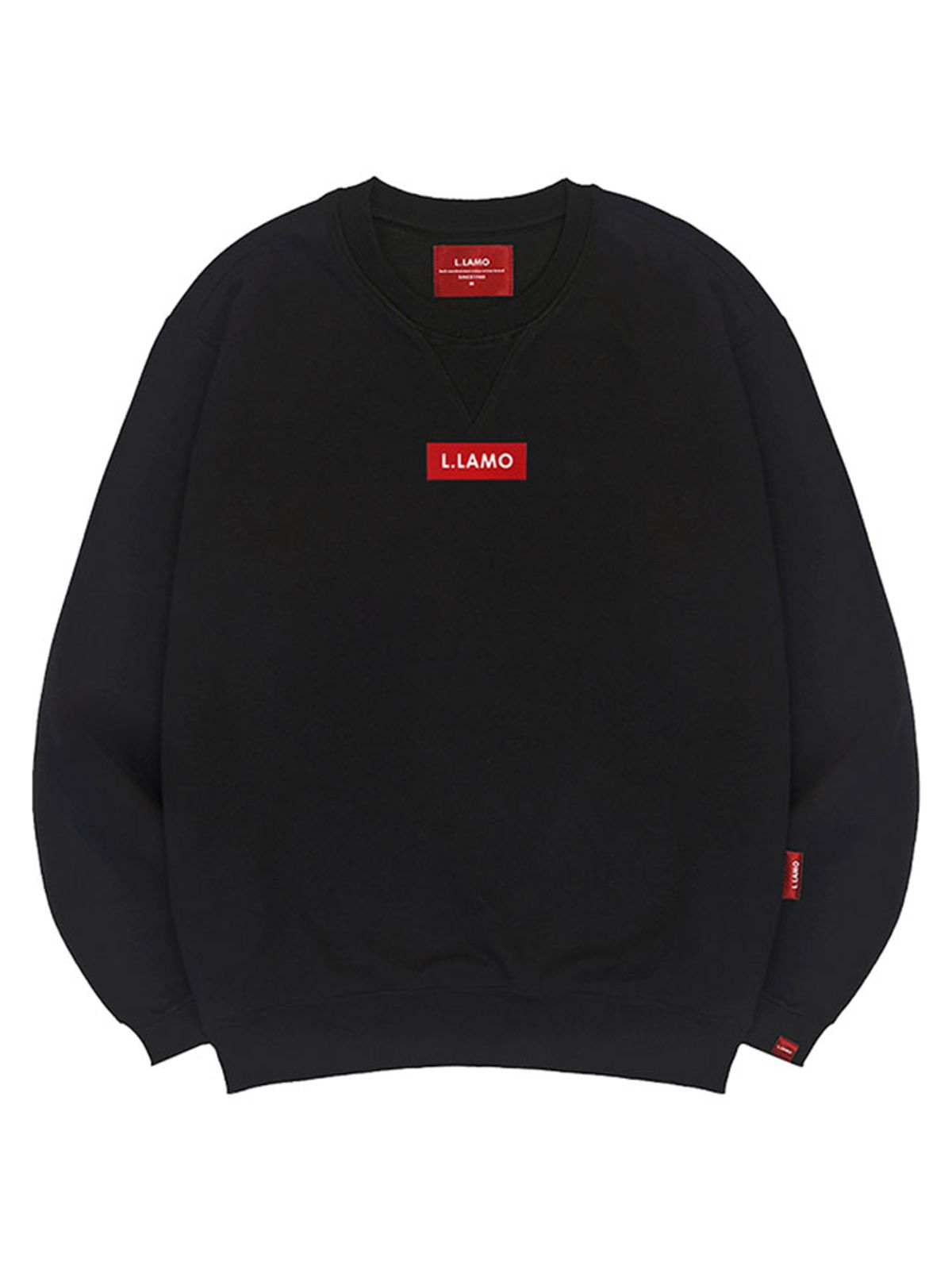 엘라모(LLAMO) 러버라모 맨투맨 남녀공용 빅사이즈 S~4XL