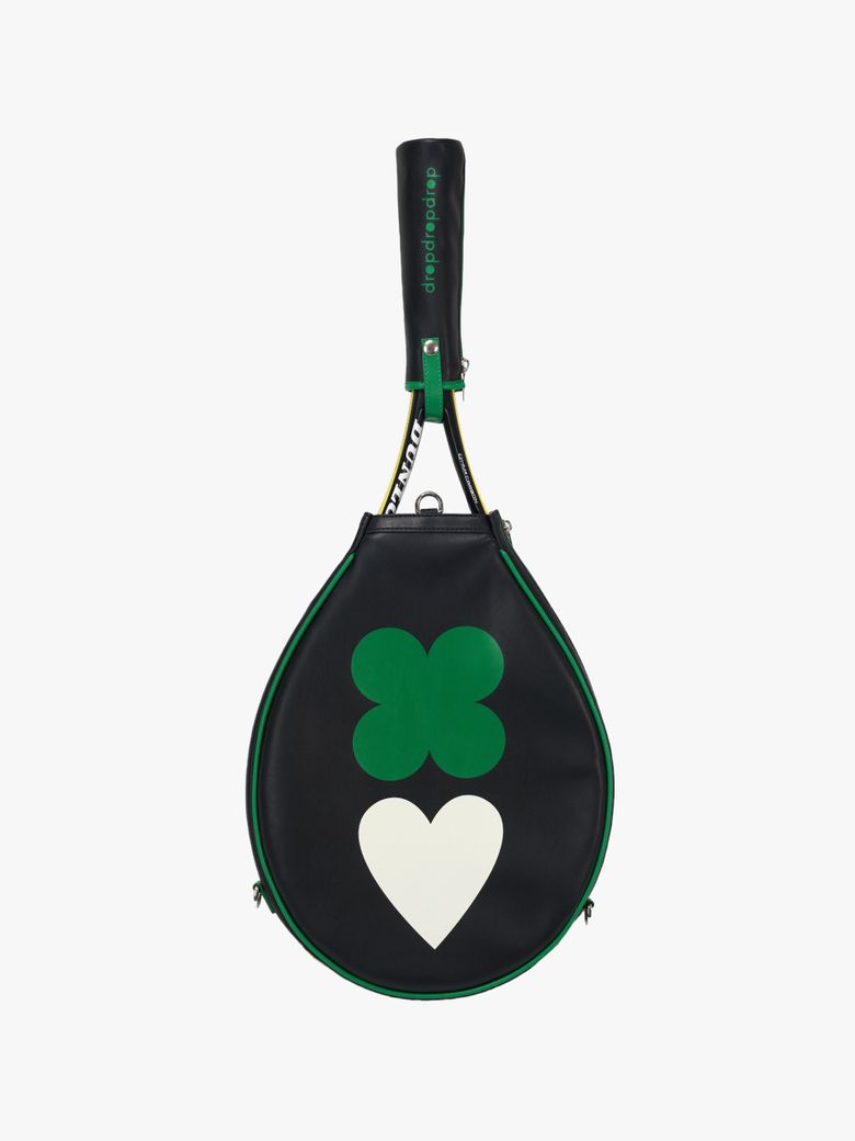 DRP 패턴 라켓백 LUCKY HEARTY BLACKBERRY