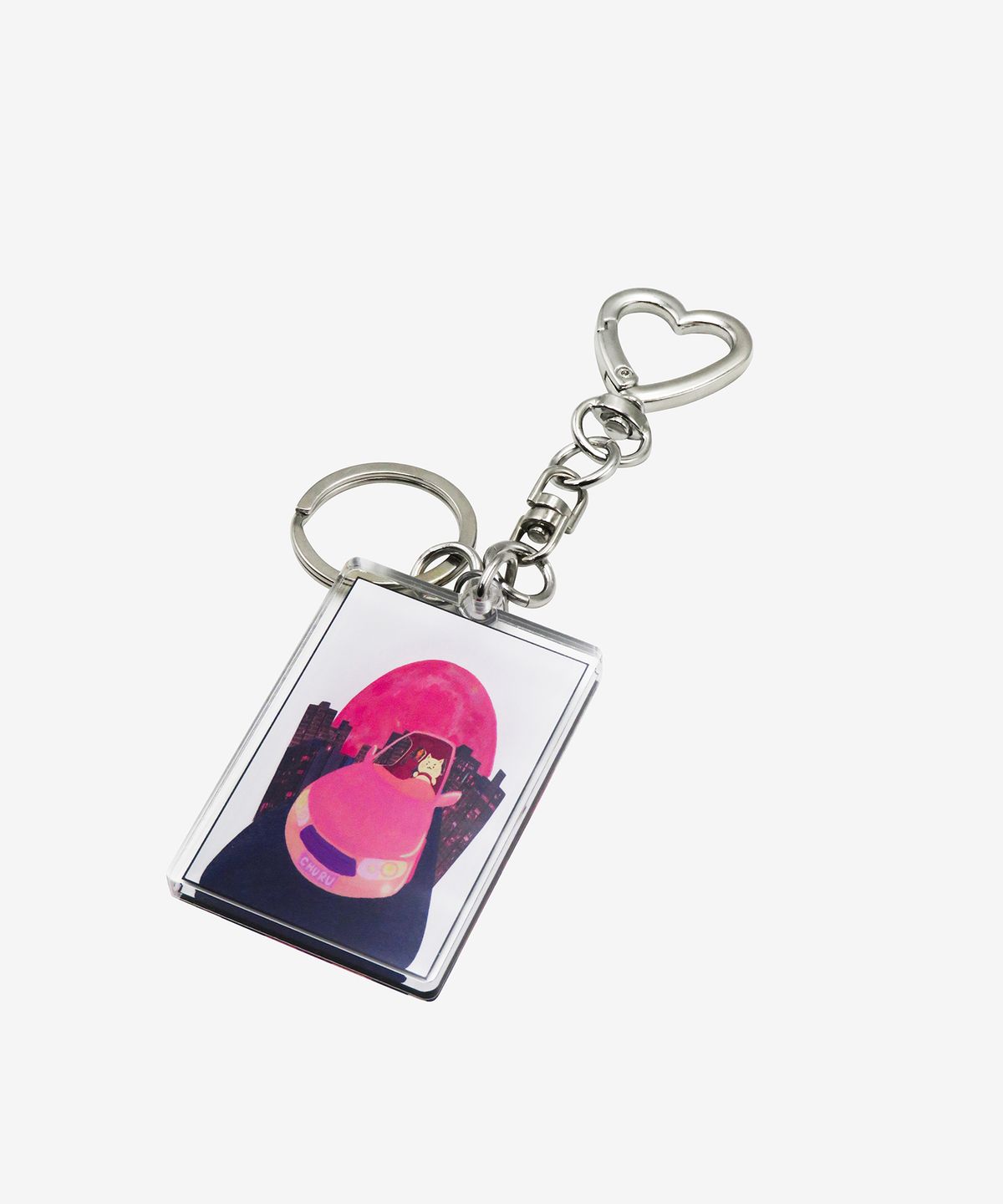 노어큐트(NORCUTE) Driving Cat Keyring