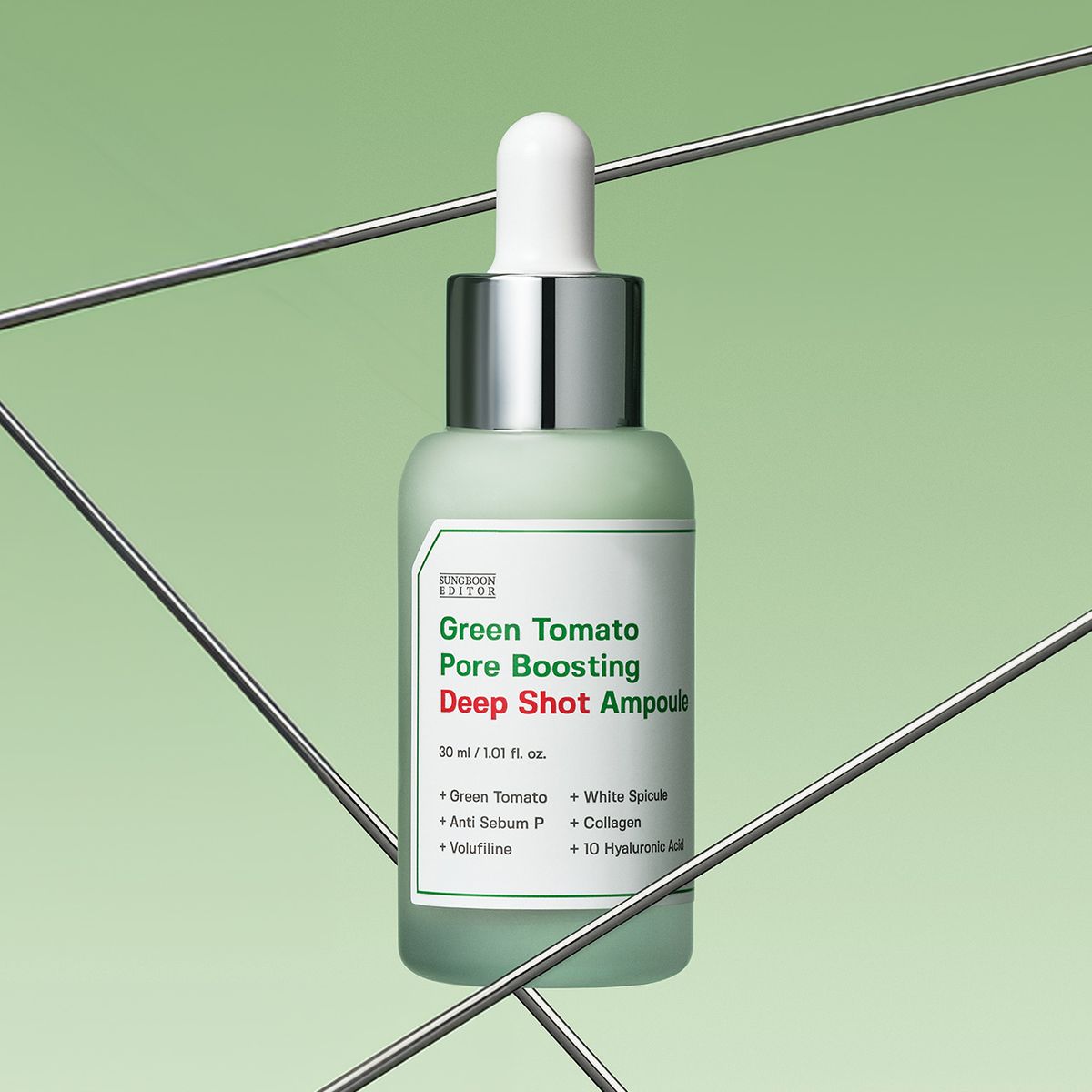 성분에디터(SUNGBOONEDITOR) 그린토마토 300만 속모공 딥샷 앰플 30ml