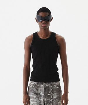 베이직 슬리브리스 블랙