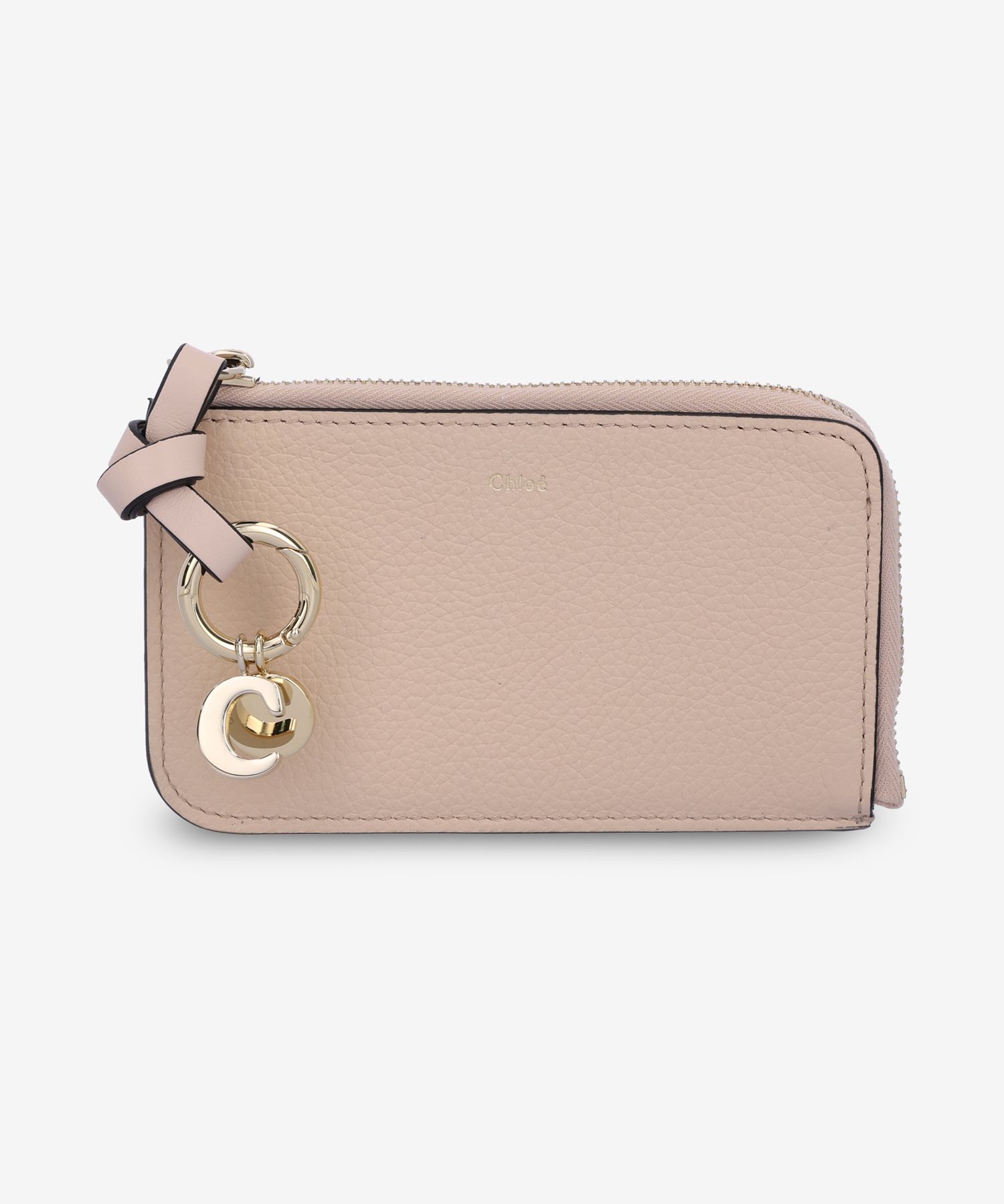 ★Chloe★ Alphabet Card Holder Cement Pink CHC21WP944F576J5 MUSINSA | CHLOE Alphabet Card Holder - Cement Pink
