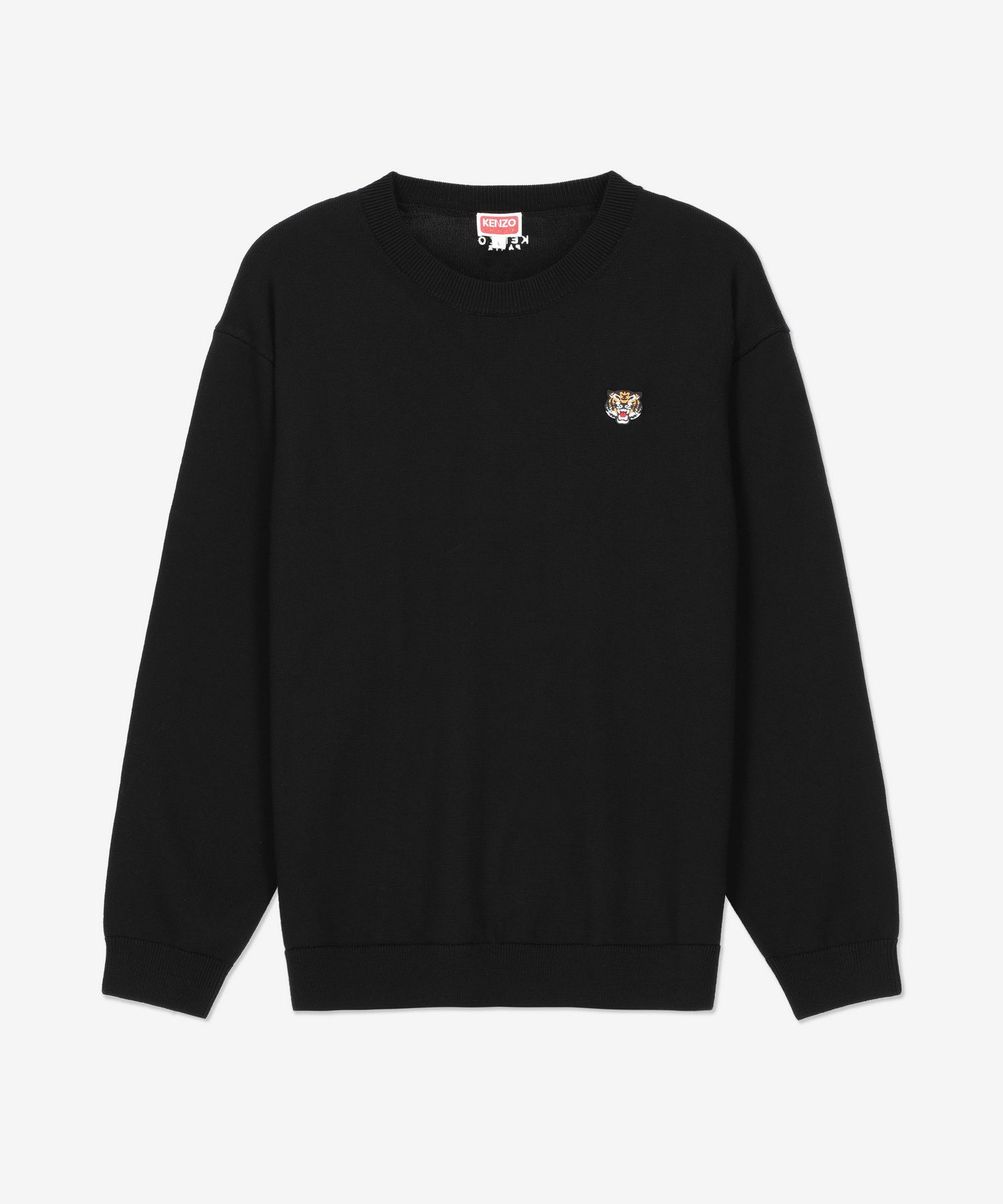 MUSINSA | KENZO KENZO Lucky Tiger Knit - Black / FE65PU4803LI99J