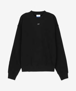 스탬프 스케이트 맨투맨 - 블랙 / OMBA054C99FLE0061001