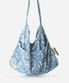 Rabbit eco bag_Paisley blue