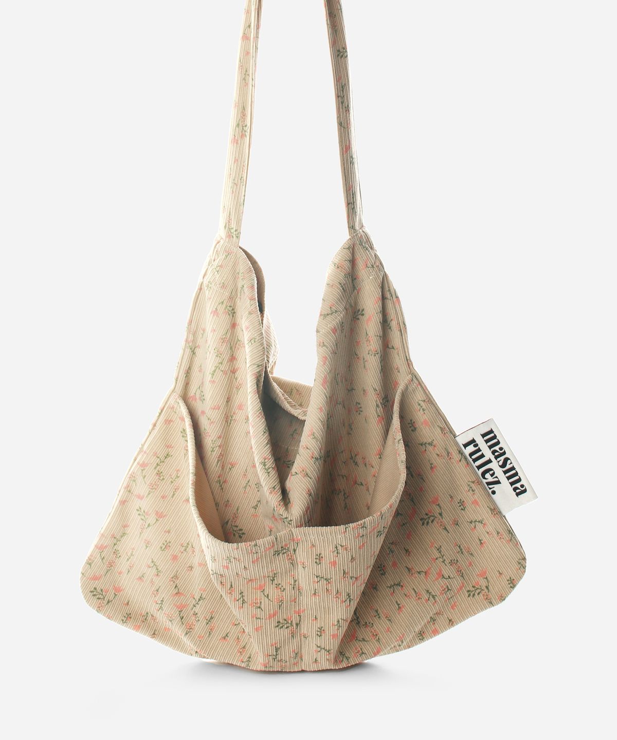 마스마룰즈(MASMARULEZ) Rabbit eco bag_Cob pink flower
