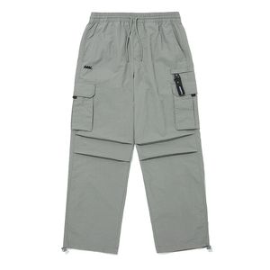 세미와이드 파라수트 팬츠 카키 INY3PL23AKH