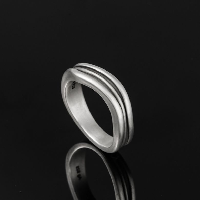 Attreve_Rough Line_R_0015[handmade][Silver925]