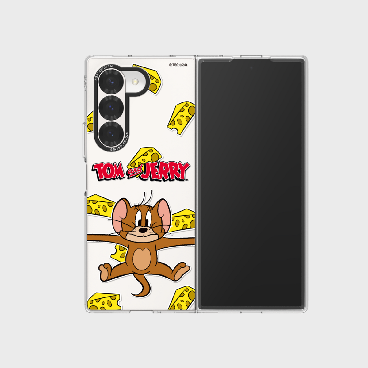 에스엘비에스(SLBS) 톰과 제리 마이 제리 슬림 임프레션 케이스 for Galaxy Z Fold6