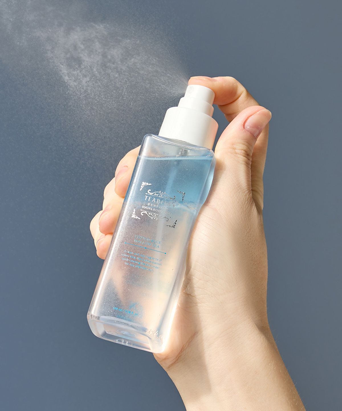 티블레스(TEABLESS) [코튼 비누 향] 코튼 블루 멜로우티 퍼퓸 헤어&바디 미스트100ml