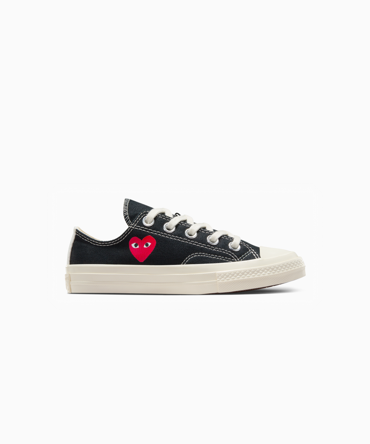 컨버스(CONVERSE) 컨버스 X 플레이 꼼데가르송 싱글 하트 척 70 Ox 유스 A08806C
