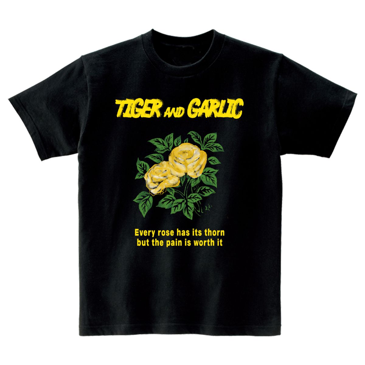 타이거앤갈릭(TIGER AND GARLIC) ROSE PRIDE MSG_BLACK