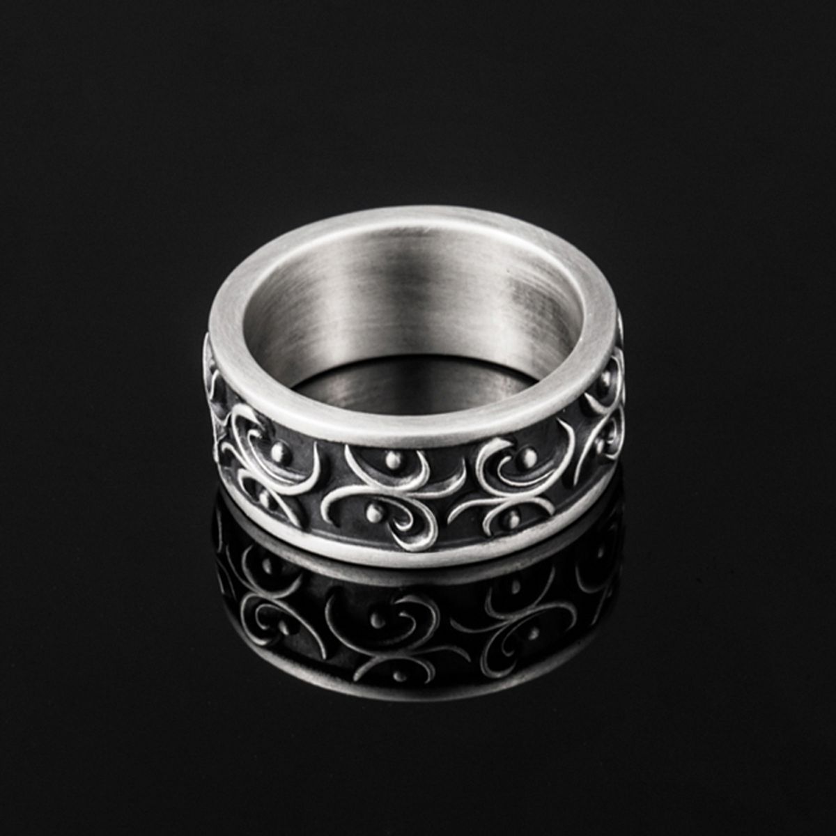 아트레브(ATTREVE) Attreve_foliage scrolls_R_1051 [handmade][Silver925]