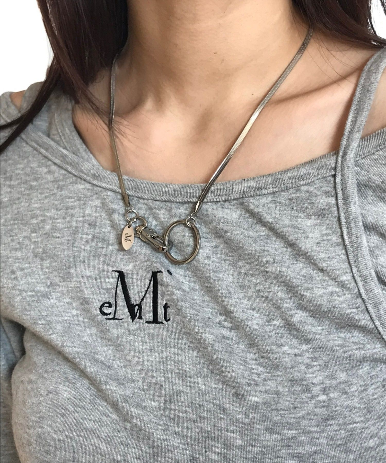【MUCENT】MAMBA SIGNATURE SNAKE O-RING NECKLACE★25SS★ MUSINSA | MUCENT Mamba Signature Snake O-Ring Necklace