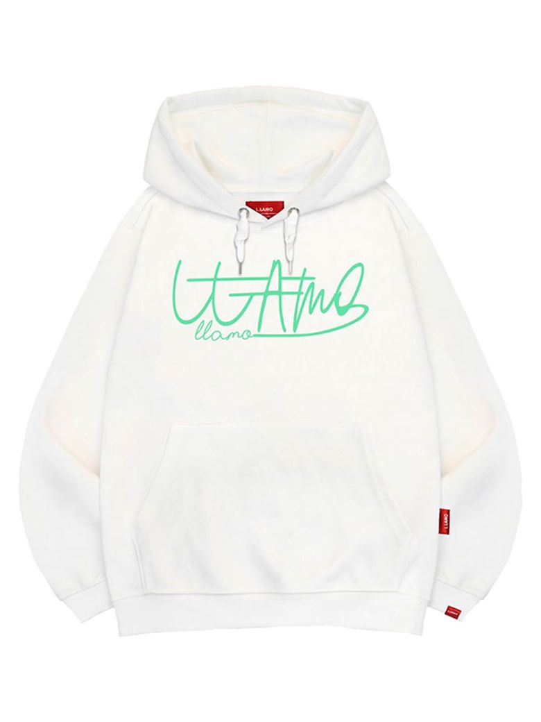 네온로고 후드티 남녀공용 빅사이즈 M~4XL