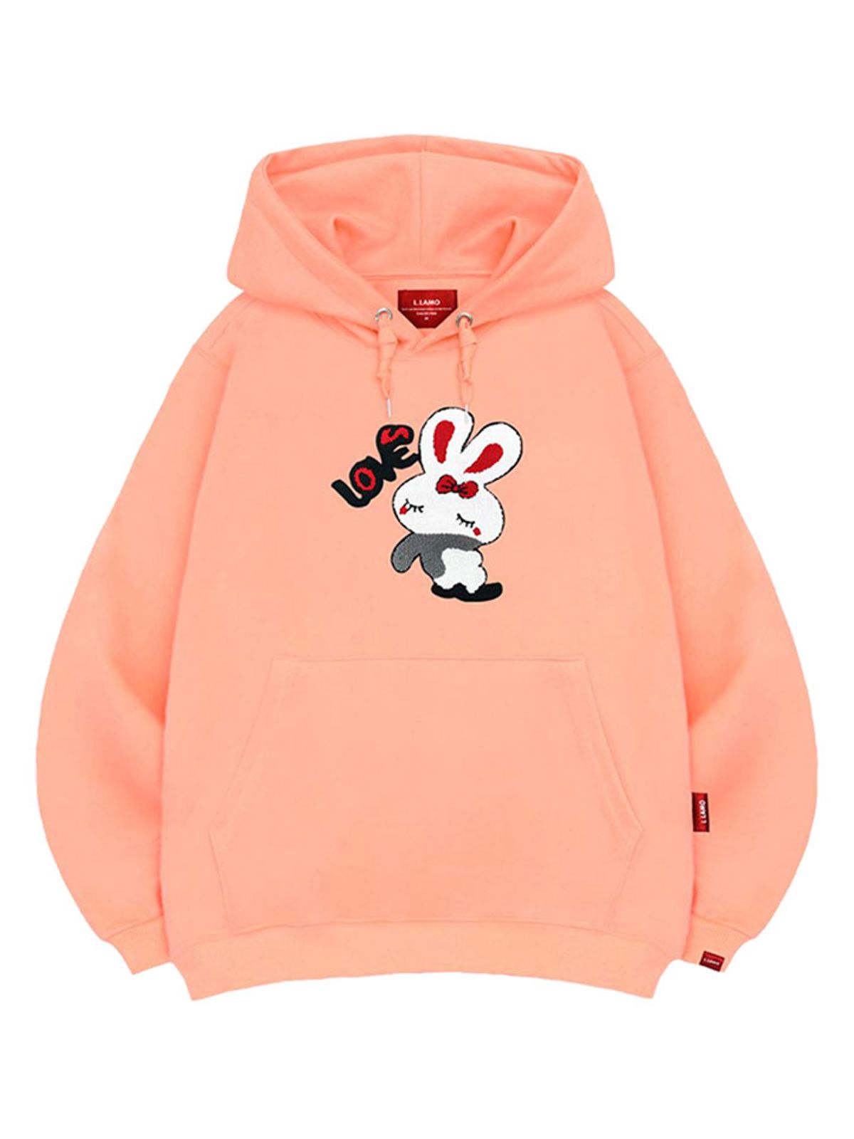 엘라모(LLAMO) 부클래빗 후드티 남녀공용 빅사이즈 M~4XL