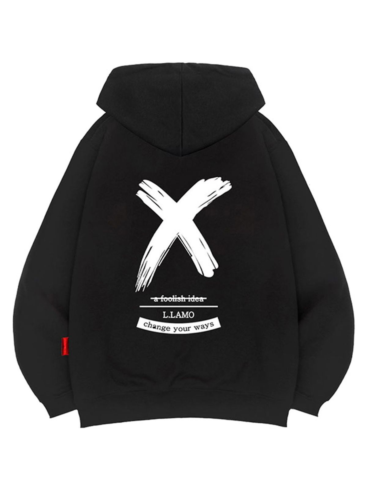 엘라모(LLAMO) 엑스아이디어 후드티 남녀공용 빅사이즈 M~4XL