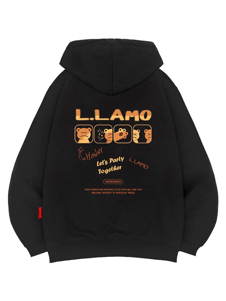 렛츠파티 후드티 남녀공용 빅사이즈 M~4XL