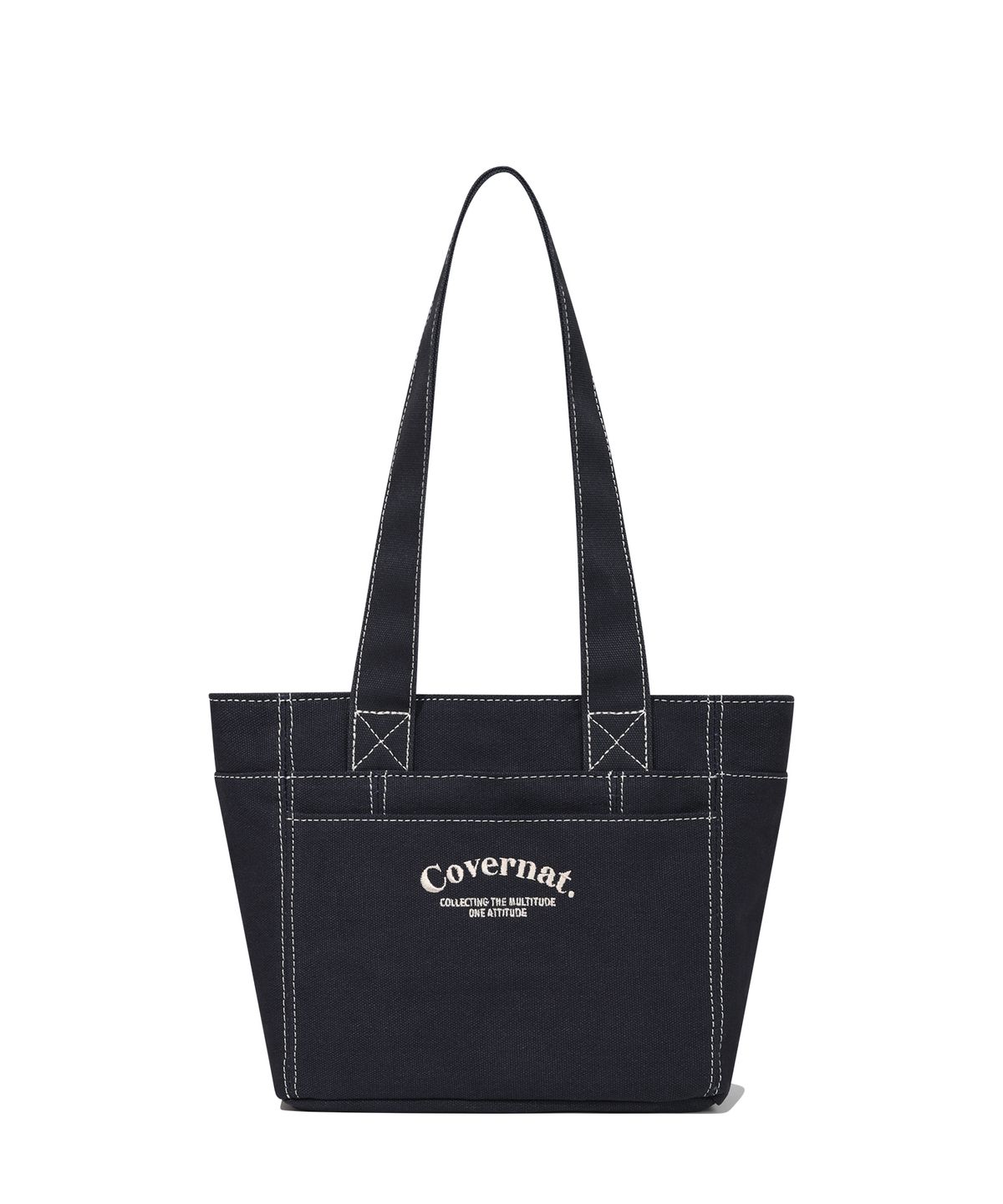 커버낫 우먼(COVERNAT WOMAN) 우먼 스티치 미니백 Navy