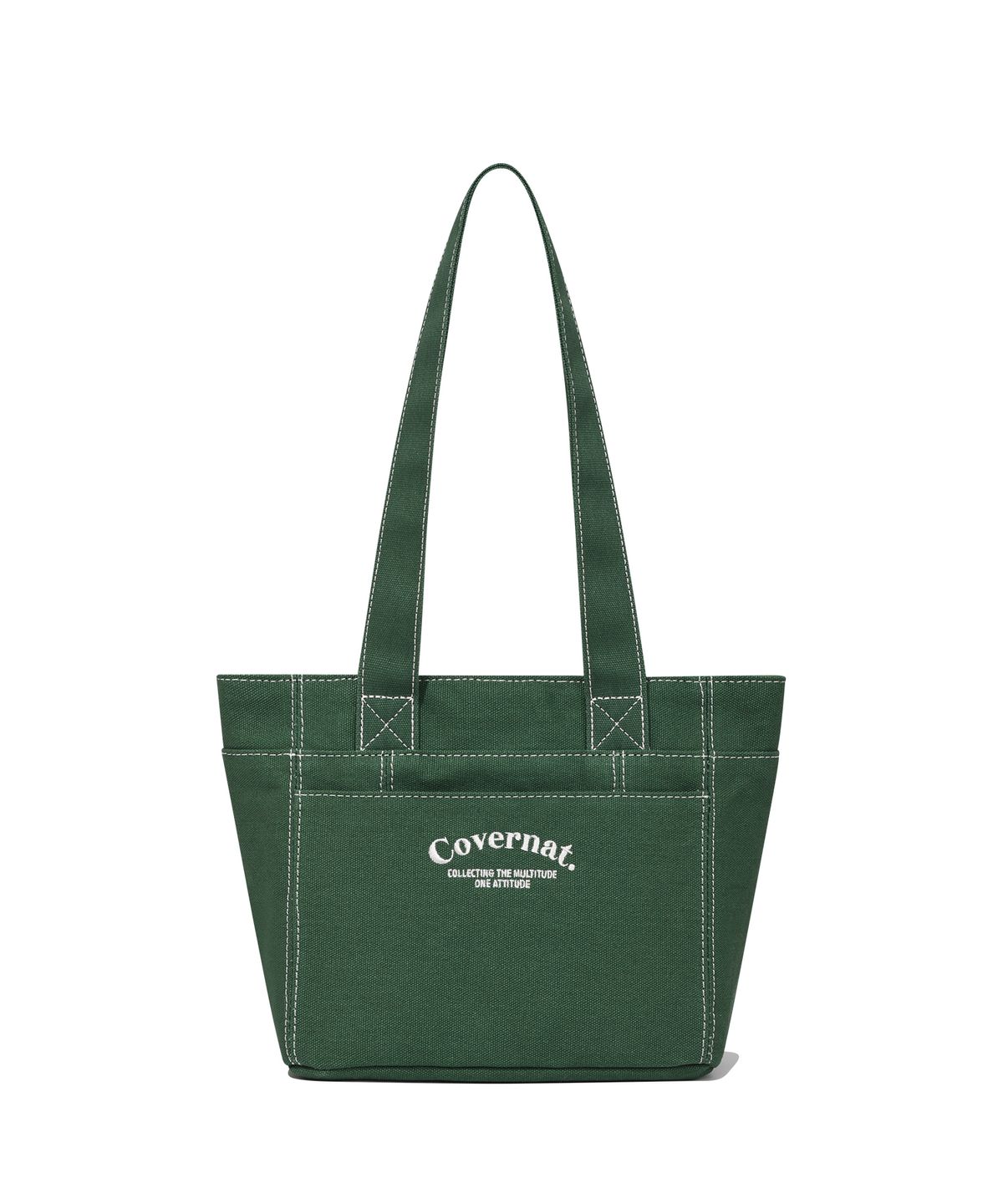 커버낫 우먼(COVERNAT WOMAN) 우먼 스티치 미니백 Green