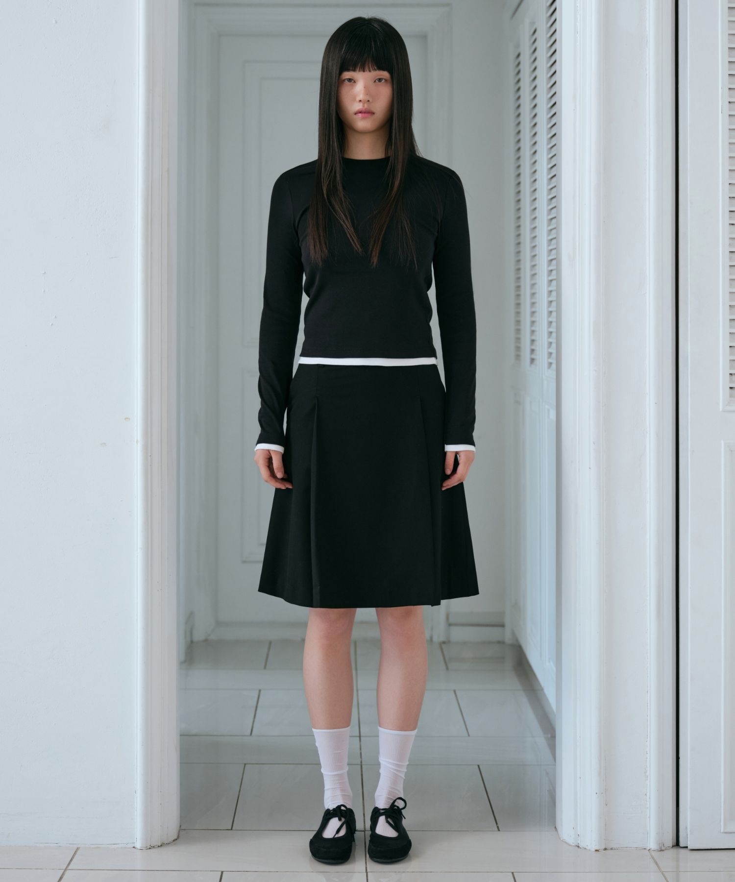 MUSINSA STANDARD LADY'S_デニムミディスカート_4色 MUSINSA STANDARD(ムシンサスタンダード) スカート(レディース
