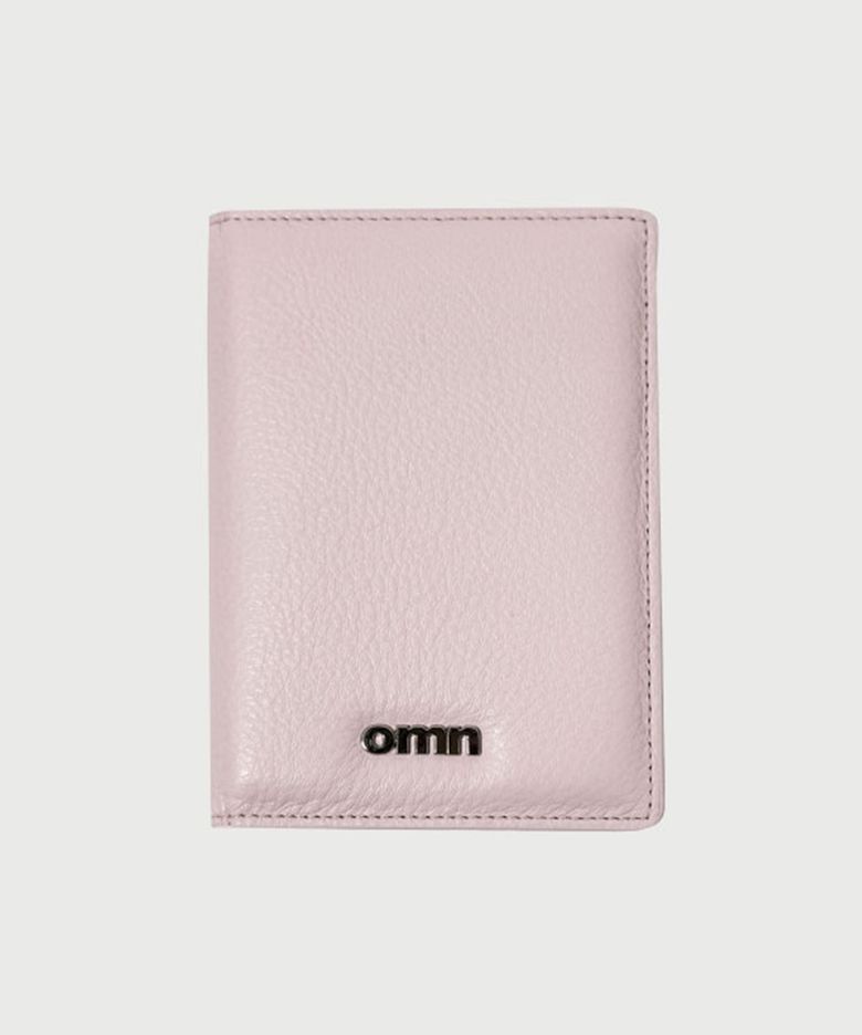[Anti-Skimming]Memory passport wallet _Starwberry milk