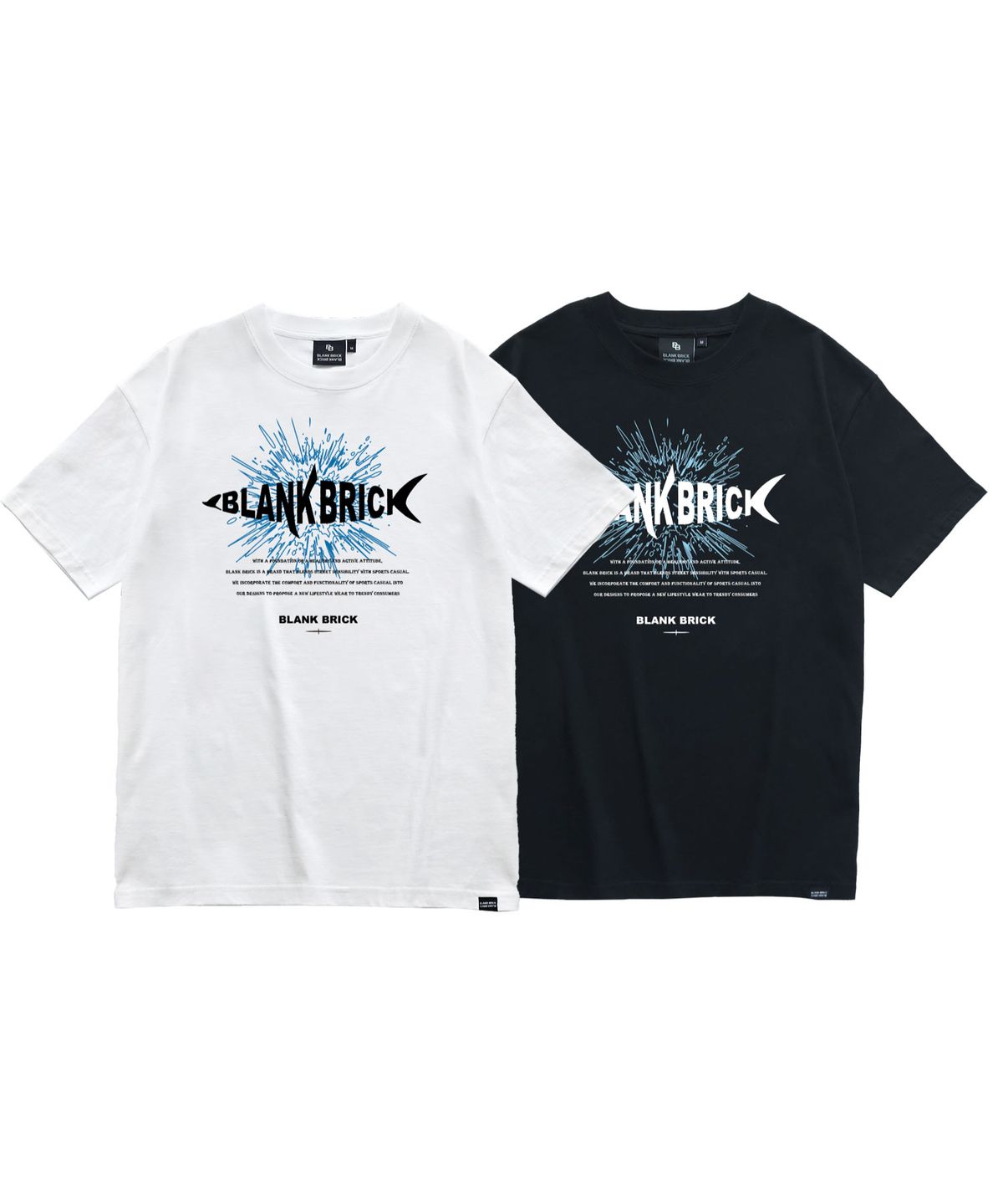 블랭크브릭(BLANKBRICK) Fish T-Shirt
