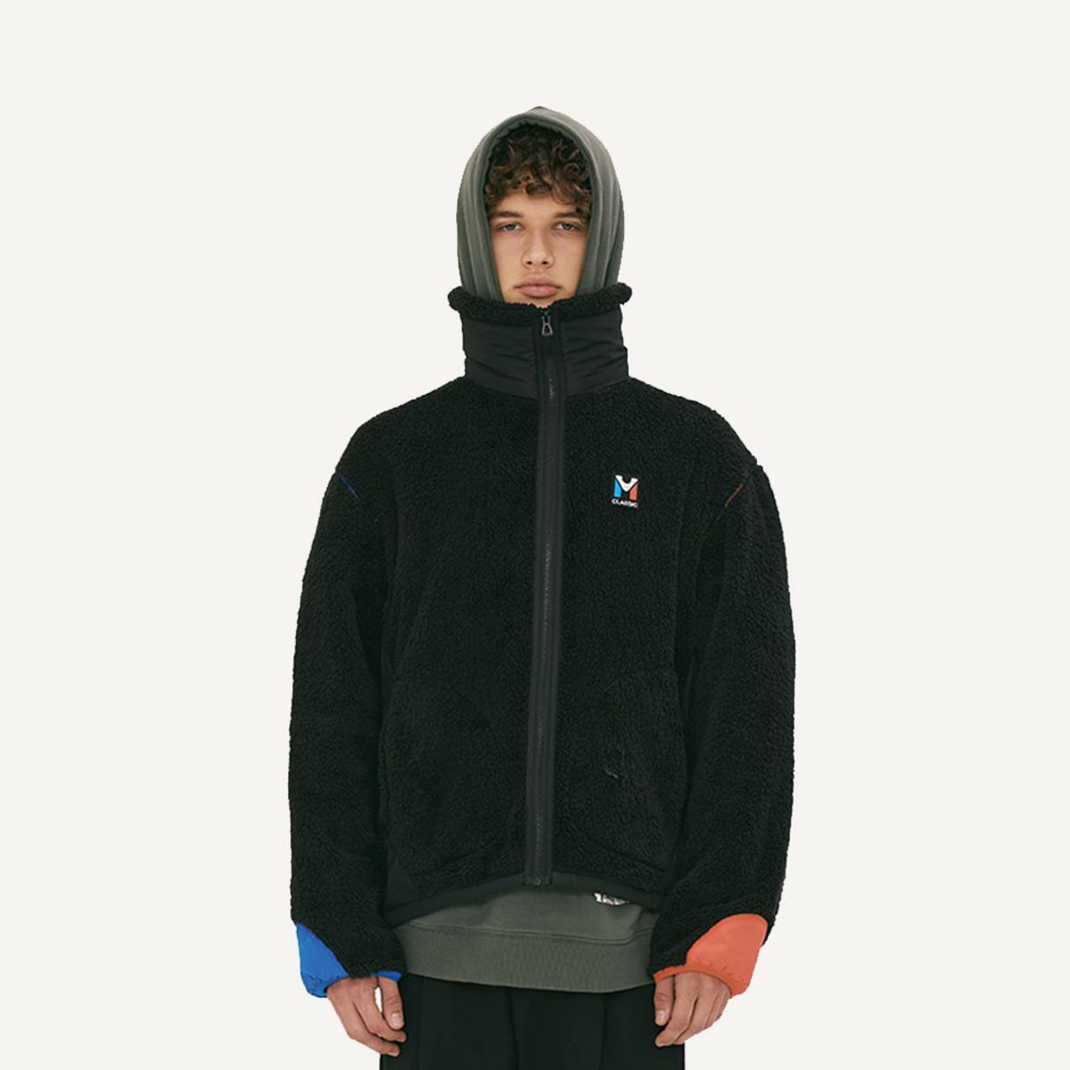 밀레(MILLET) SHAGGY FLEECE ZIP-UP JACKET_ZMQFJ903