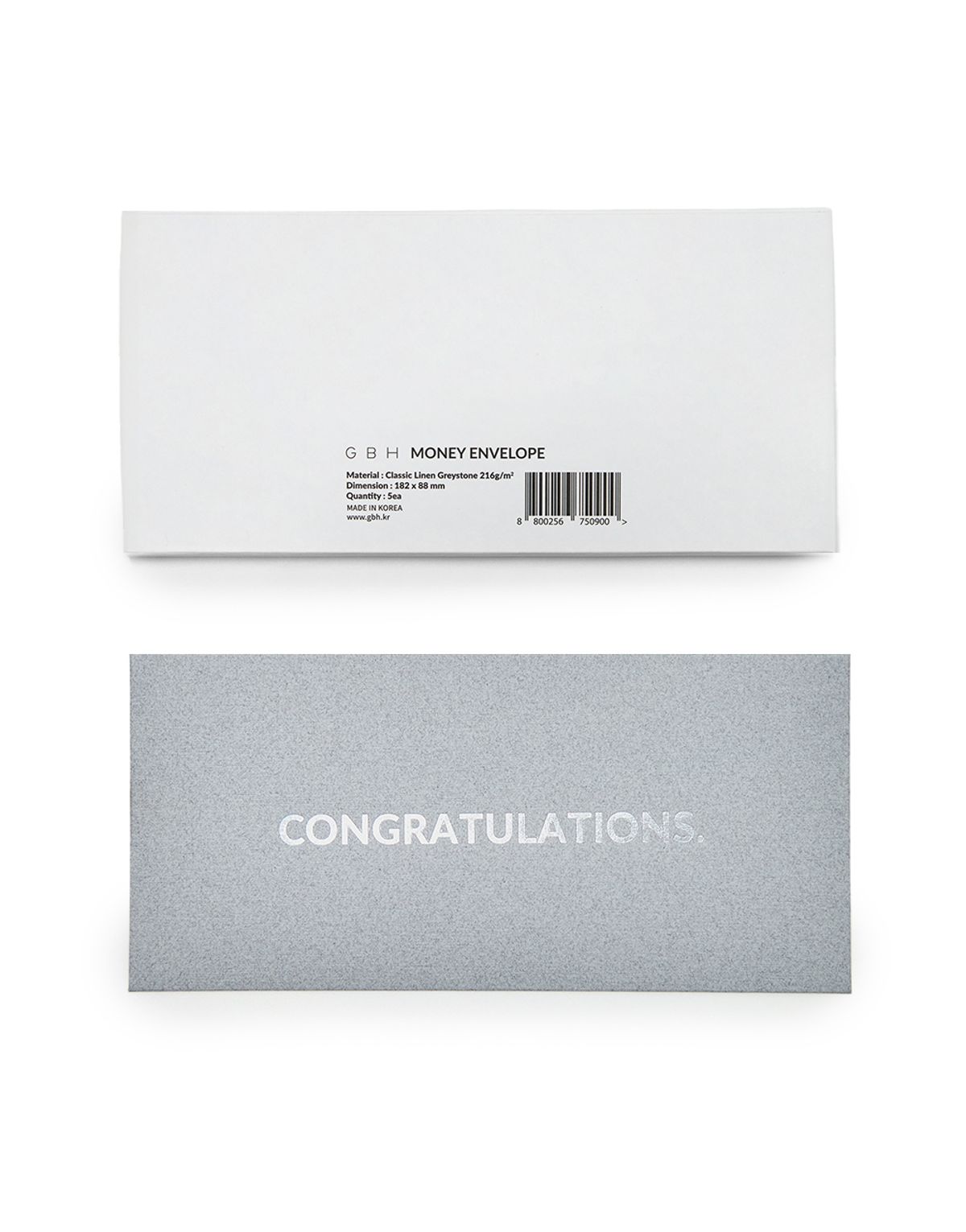 지비에이치 홈(GBH HOME) MONEY ENVELOPE CONGRATULATIONS 5EA 현금 봉투