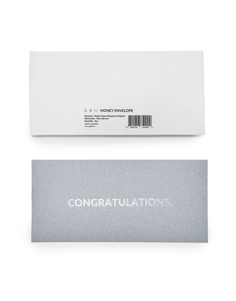 MONEY ENVELOPE CONGRATULATIONS 5EA 현금 봉투