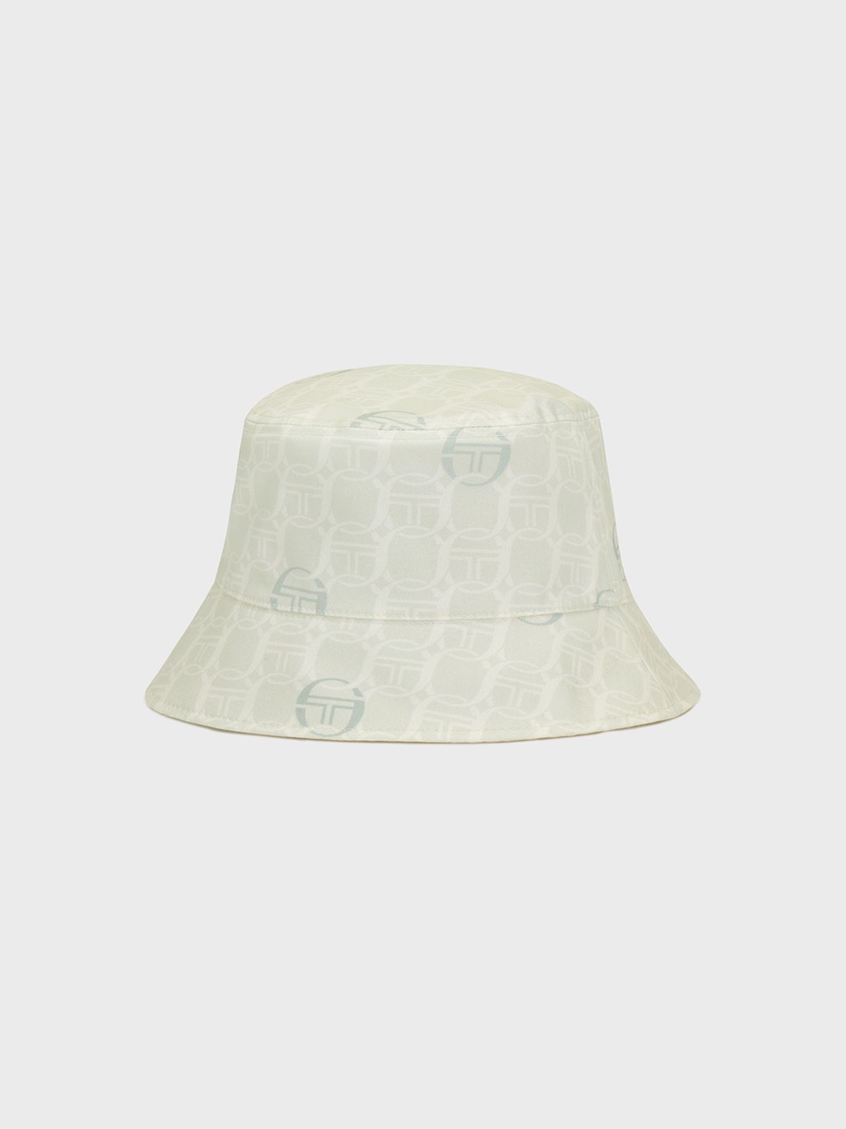 세르지오 타키니(SERGIO TACCHINI) U 모노그램 리버시블 우븐 버킷 햇 (White)