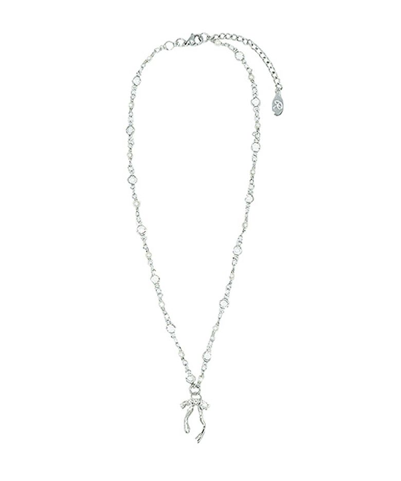 Glow shine ribbon Necklace