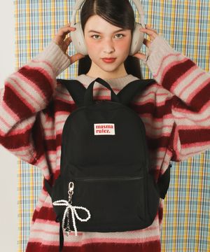 mini ver. daily backpack _ Black