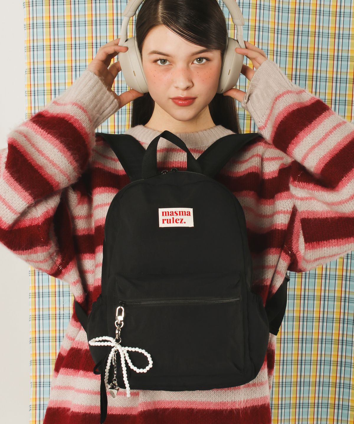 마스마룰즈(MASMARULEZ) mini ver. daily backpack _ Black
