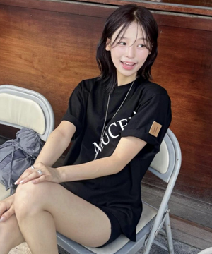 레더 포인트 시그니처 반팔 티