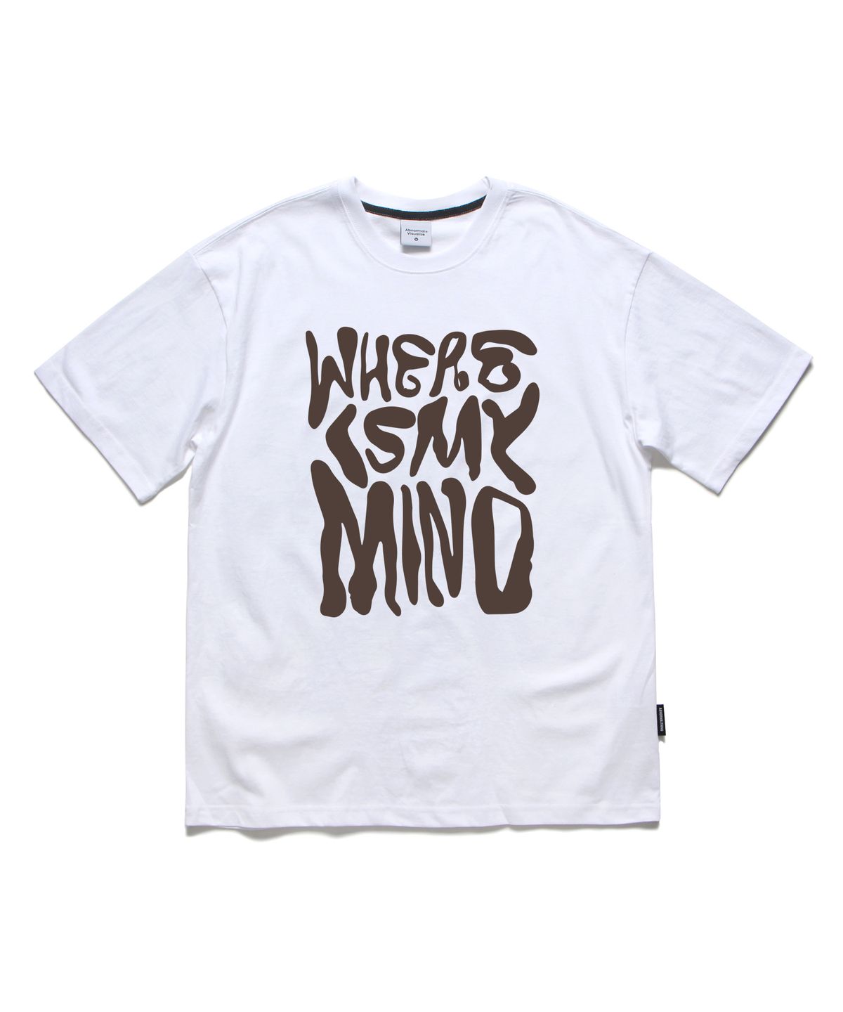 앱놀머씽(ABNORMALTHING) ATC 마인드 티셔츠 화이트 (ATC MIND T-SHIRT WHITE)