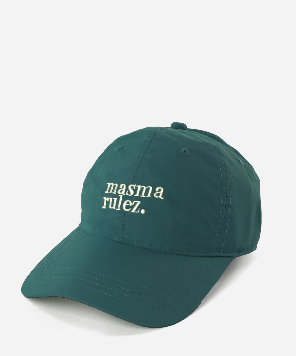 마스마룰즈(MASMARULEZ) MSMRZ Logo Ball cap - Dark Green