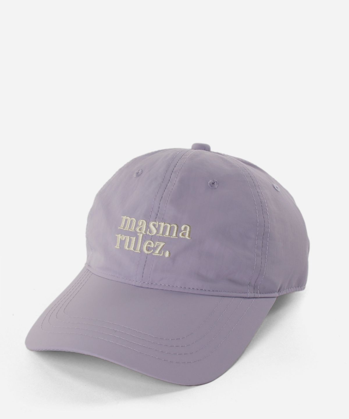 마스마룰즈(MASMARULEZ) MSMRZ Logo Ball cap - Lavender