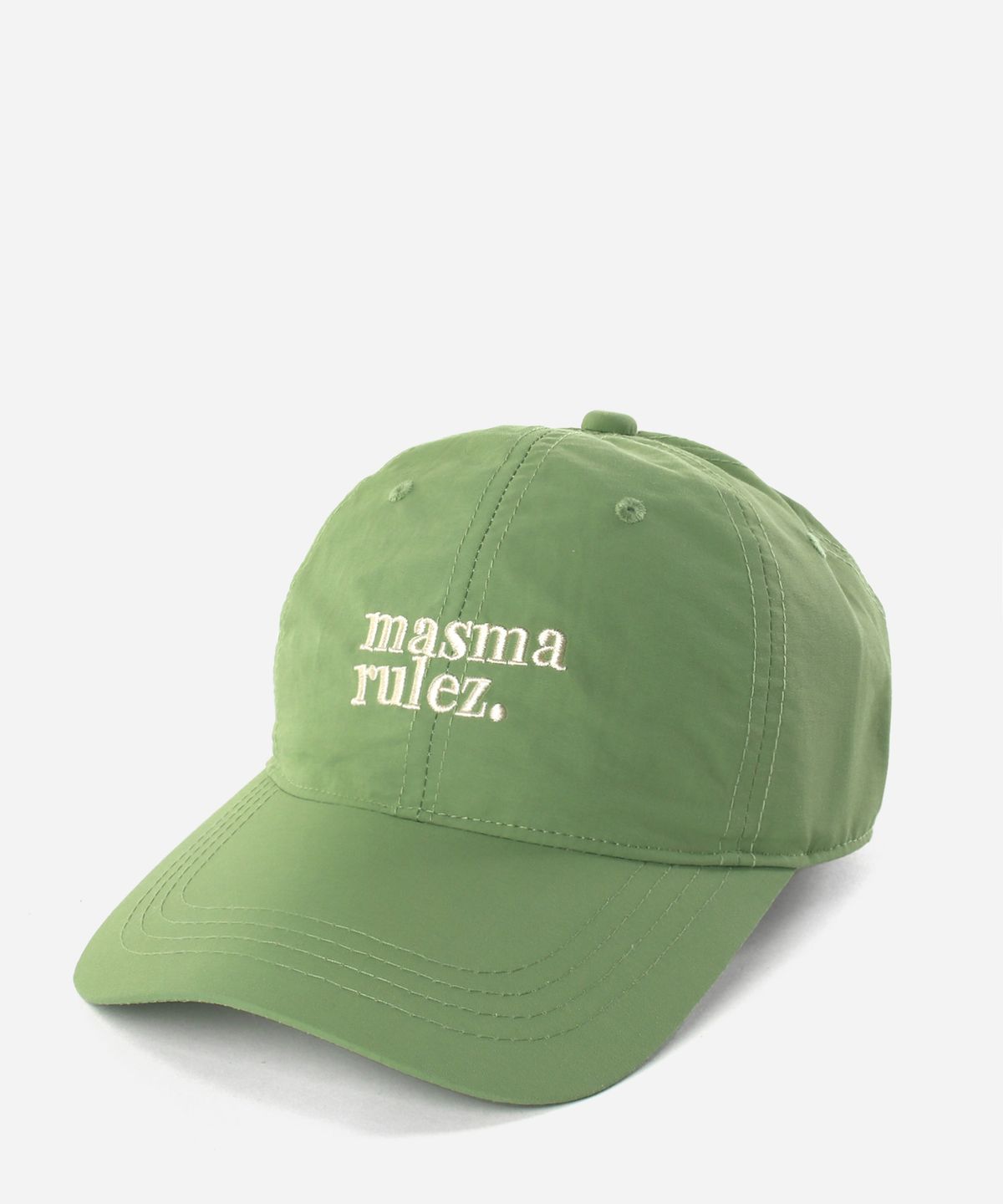 마스마룰즈(MASMARULEZ) MSMRZ Logo Ball cap - Green